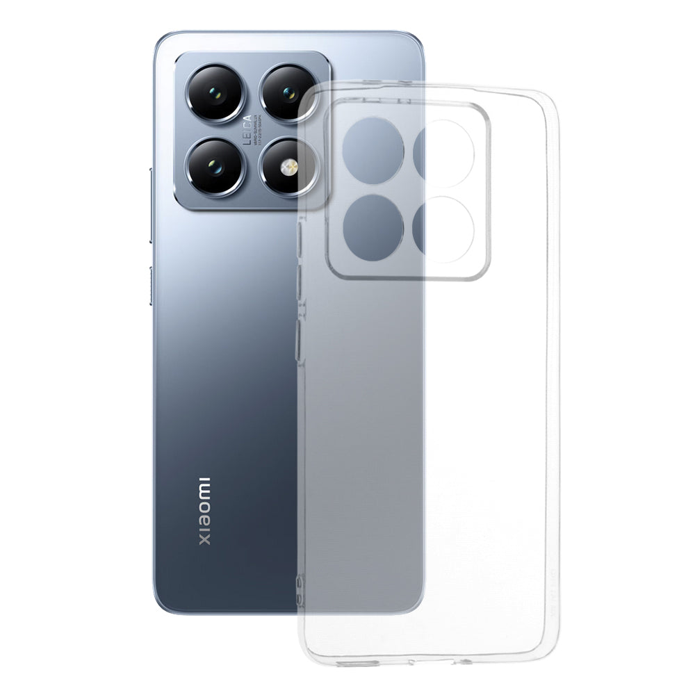 Custodia per Xiaomi 14T Pro, Techsuit, Clear, Trasparente