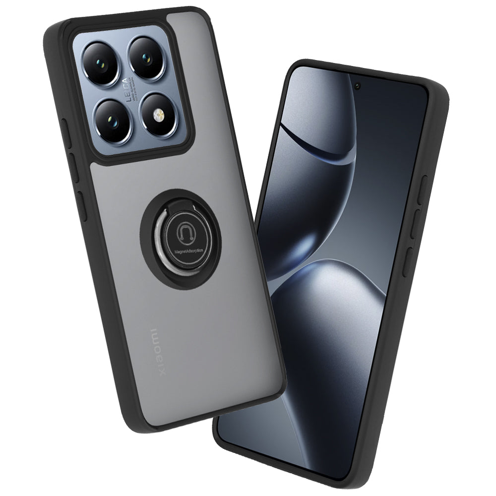 Custodia per Xiaomi 14T Pro, Techsuit, Glinth, Nera