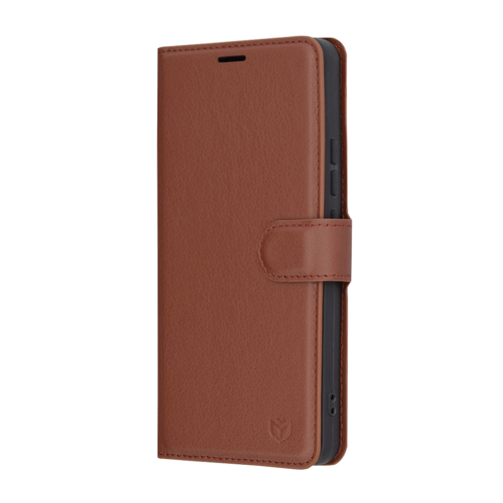 Custodia per Xiaomi 14T Pro, Techsuit, Leather Folio, Marrone