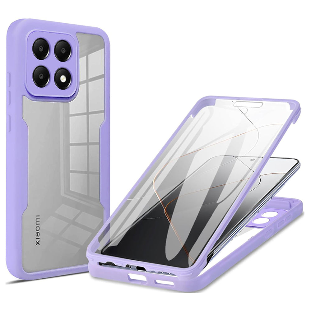 Custodia per Xiaomi 14T, Techsuit, ColorVerse 360, Viola