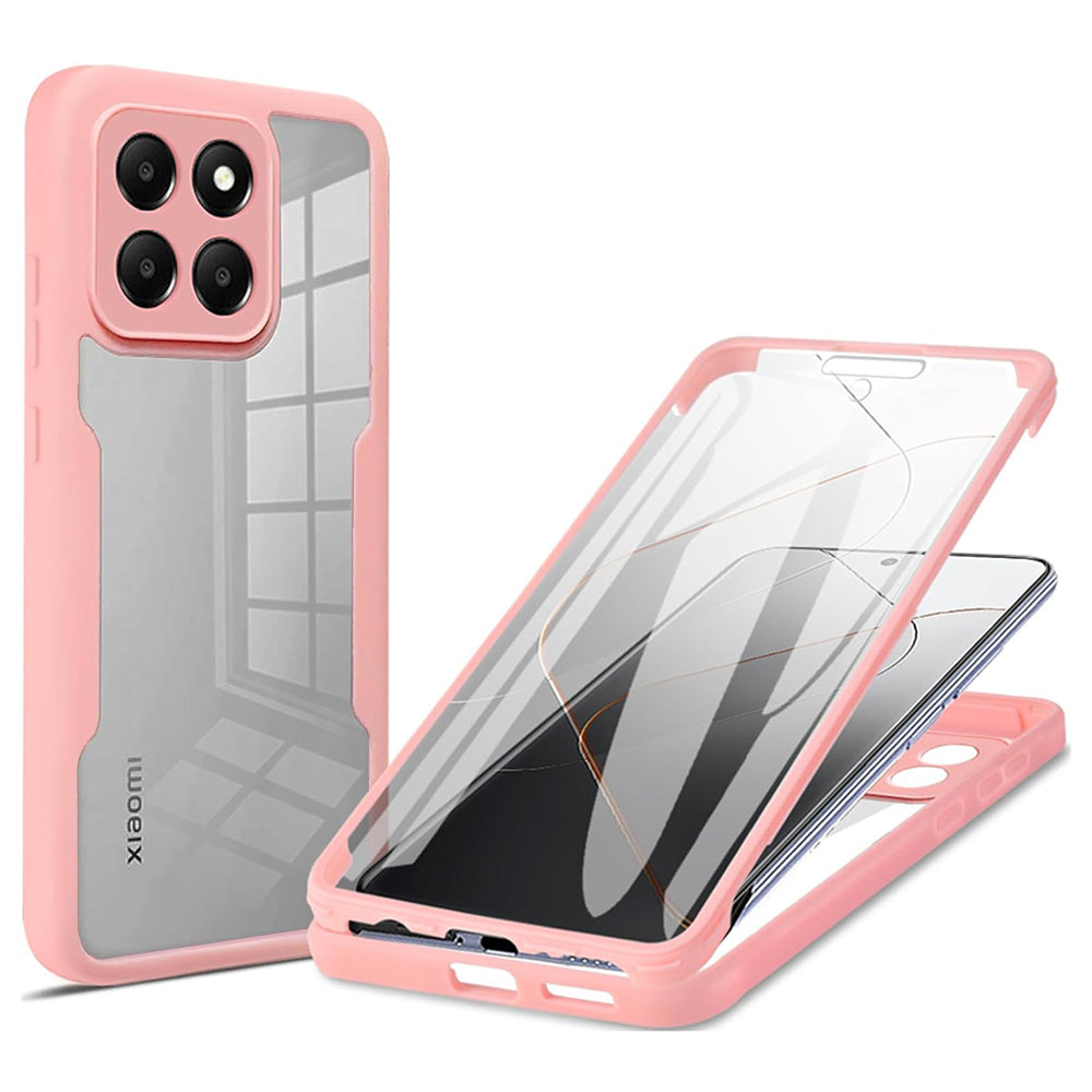 Custodia per Xiaomi 14T, Techsuit, ColorVerse 360, Rosa