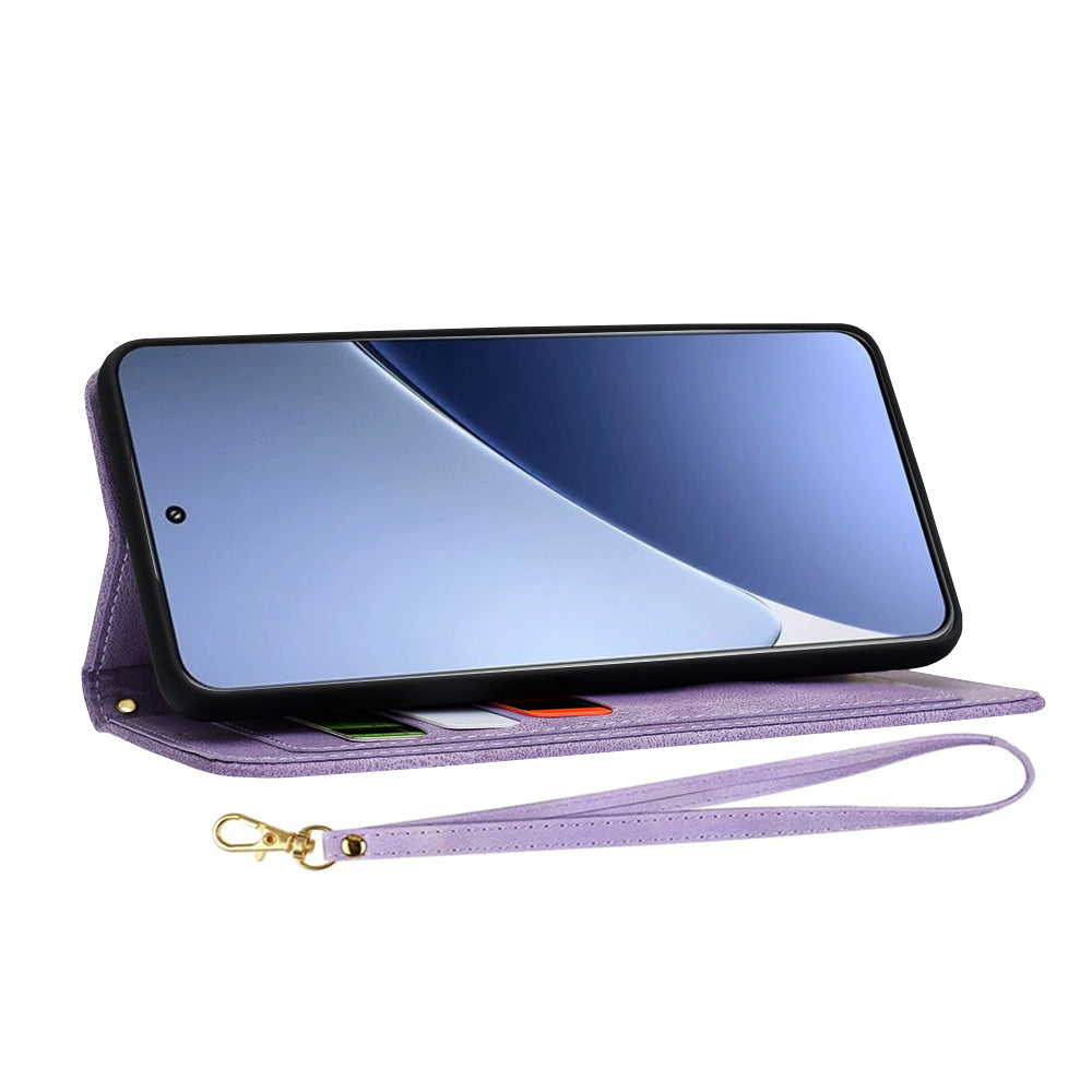 Custodia per Xiaomi 15 Pro, Techsuit, FlipCraft, Viola