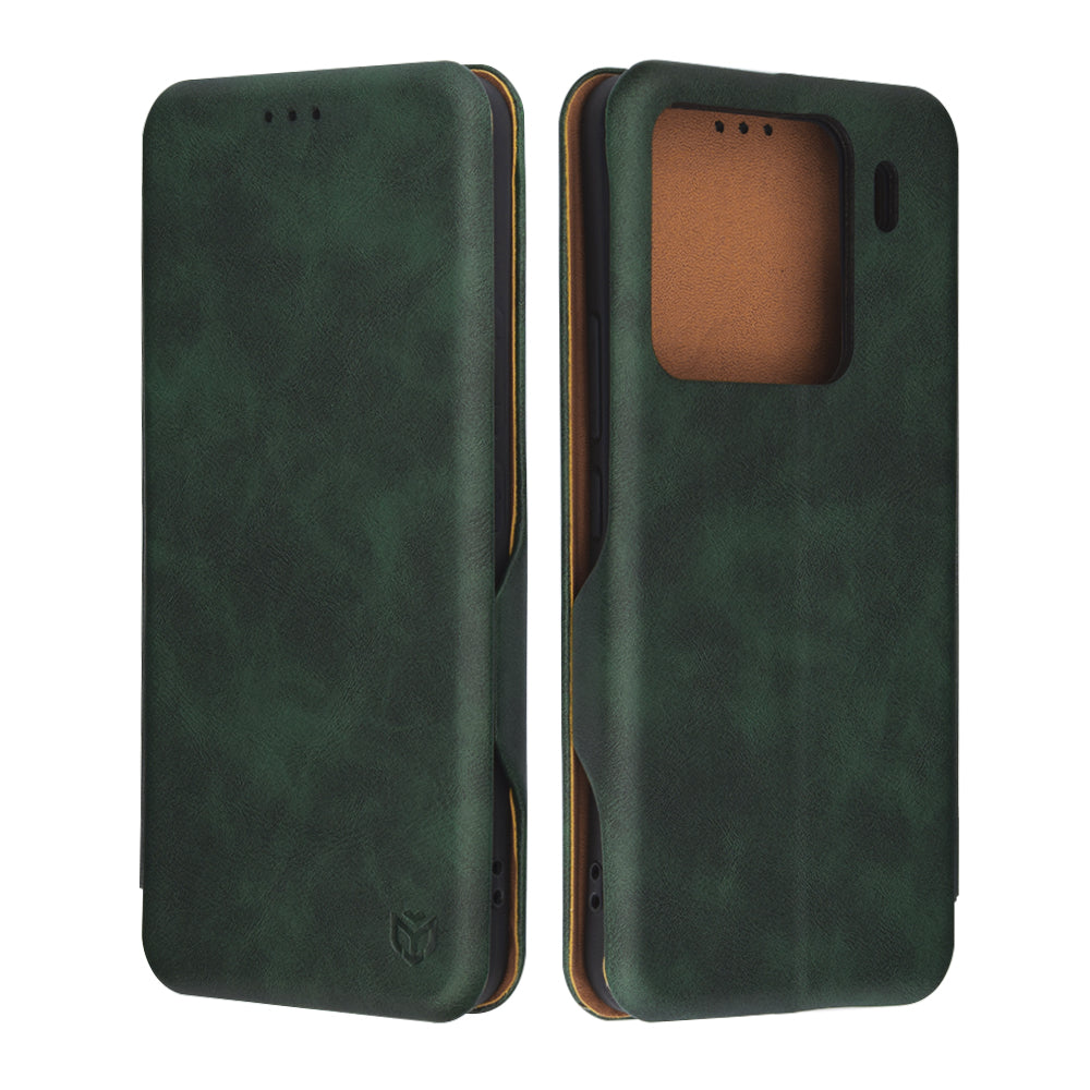 Custodia per Xiaomi 15 Pro, Techsuit, Safe Wallet Plus, Verde