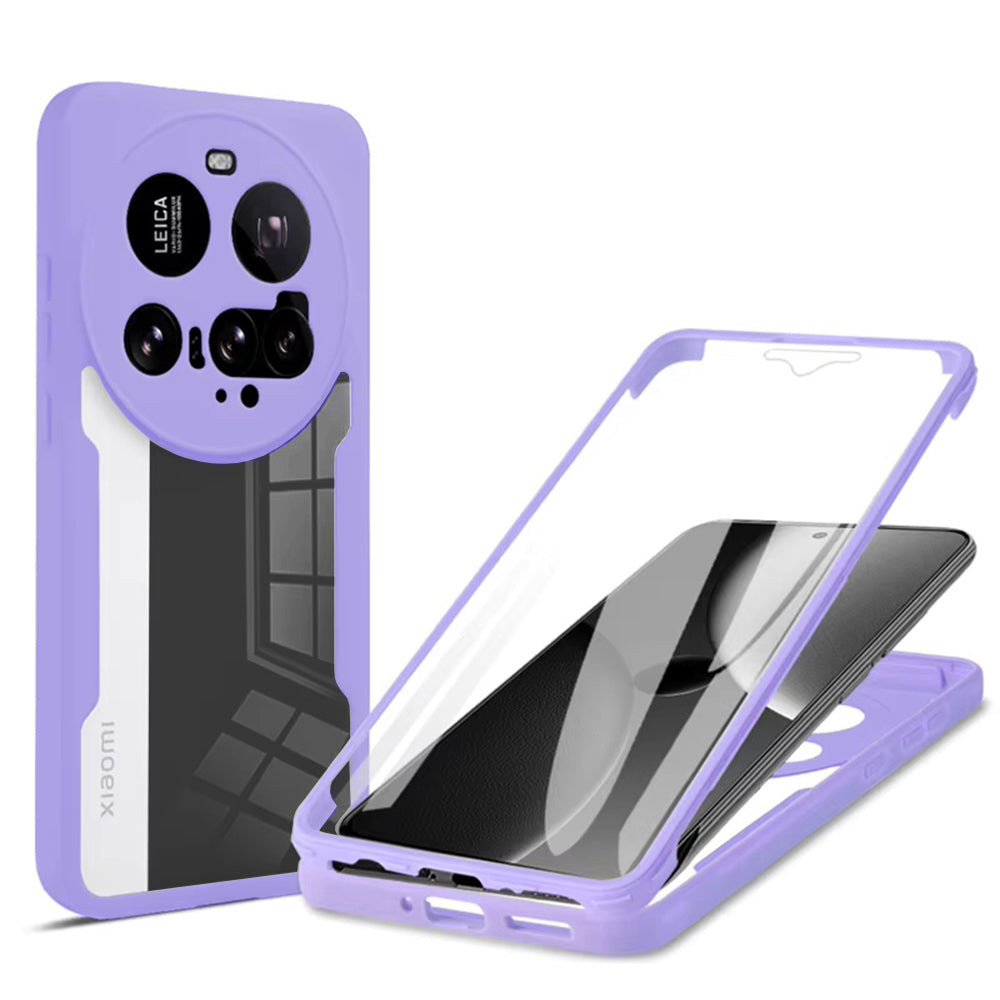 Custodia per Xiaomi 15 Ultra, Techsuit, ColorVerse 360, Viola