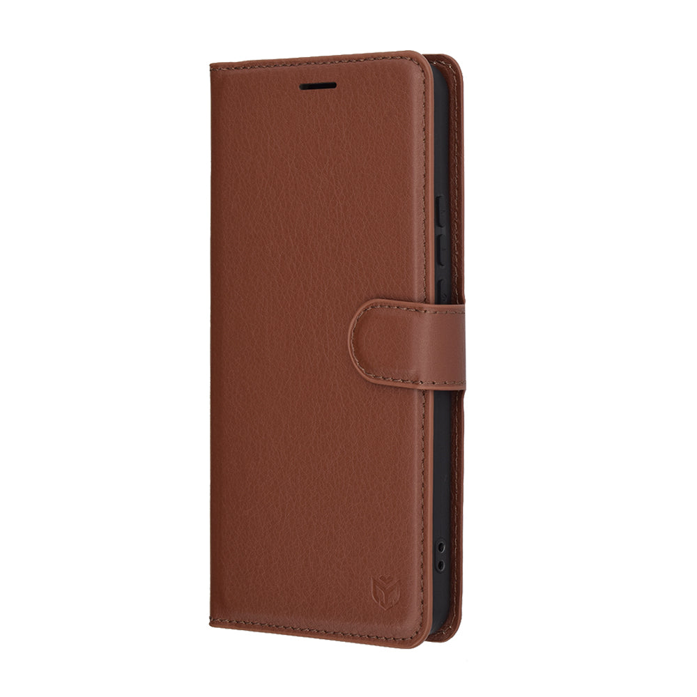 Custodia per Xiaomi 15 Ultra, Techsuit, Leather Folio, Marrone