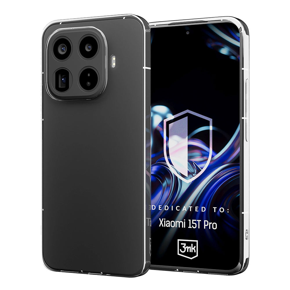 Custodia per Xiaomi 15T Pro, 3MK, Clear, Trasparente