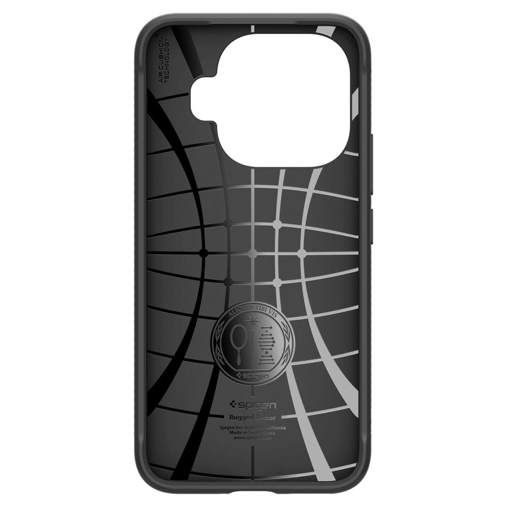 Custodia per Xiaomi 15T Pro, Spigen, Rugged Armor, Nera ACS11152