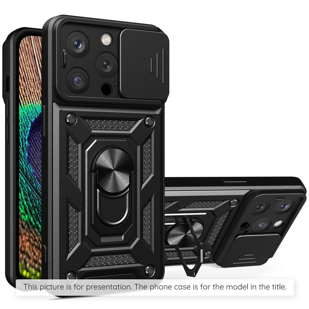 Custodia per Xiaomi 15T Pro, Techsuit, CamShield, Nera