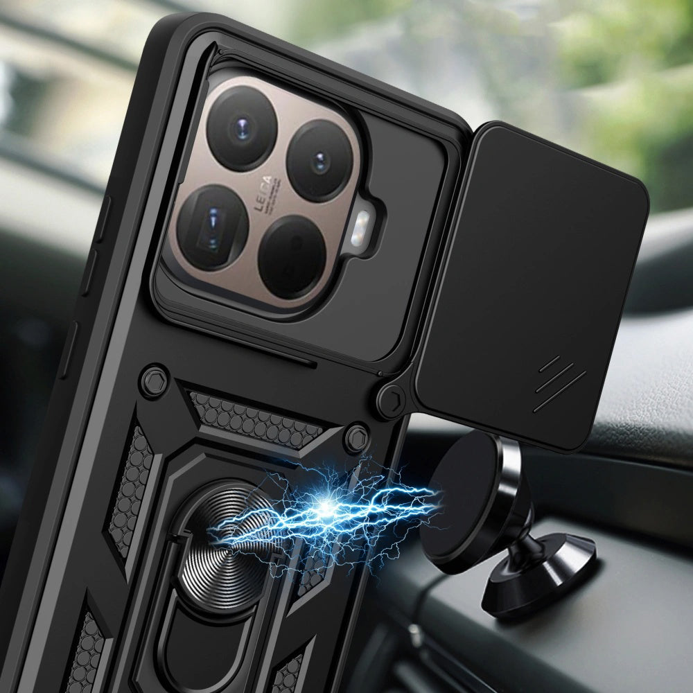 Custodia per Xiaomi 15T Pro, Techsuit, CamShield, Rosa