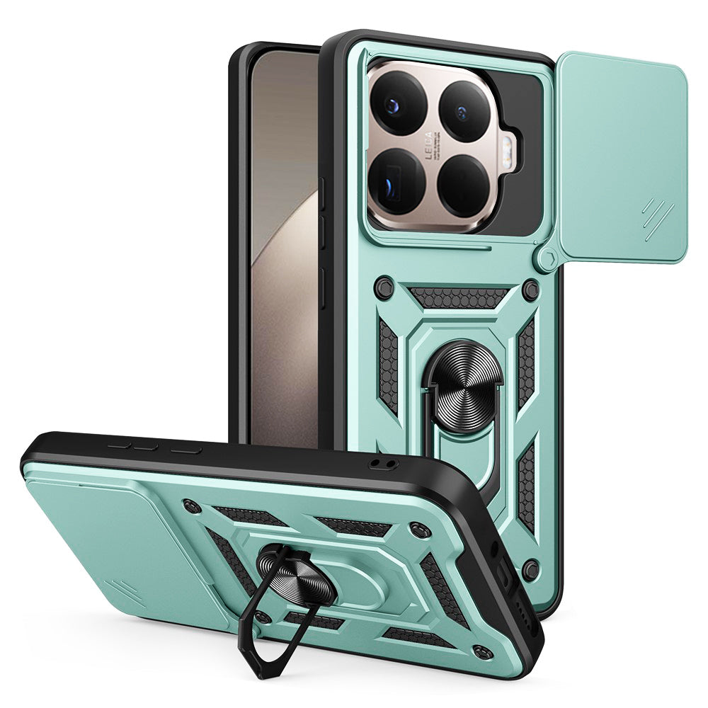 Custodia per Xiaomi 15T Pro, Techsuit, CamShield, Verde