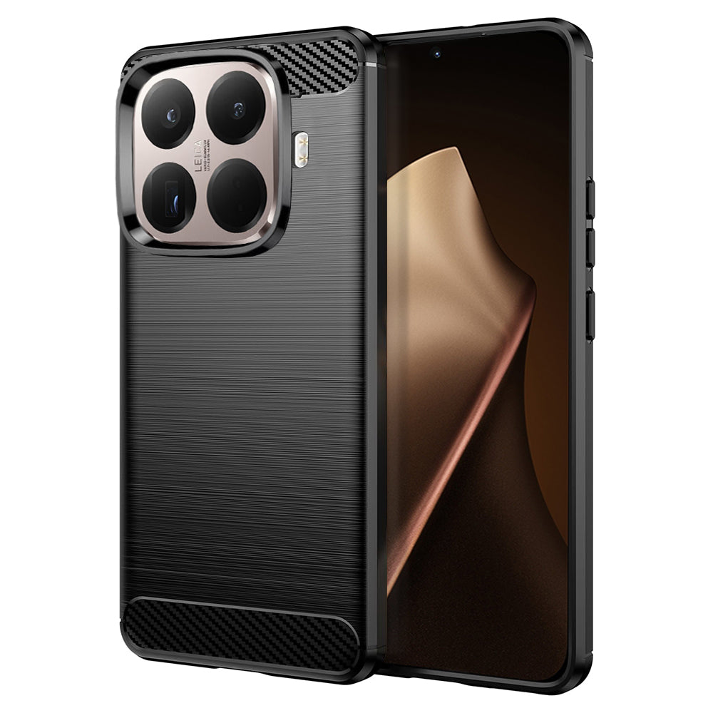 Custodia per Xiaomi 15T Pro, Techsuit, Carbonio, Nera