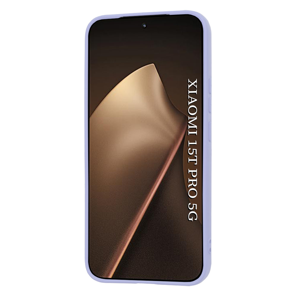 Custodia per Xiaomi 15T Pro, Techsuit, SoftFlex, Lilla Chiaro