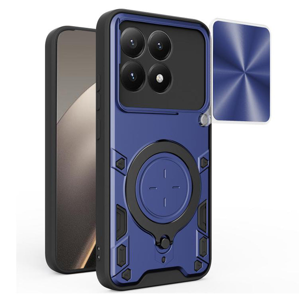Custodia per Xiaomi 15T, Techsuit, CamGuard Pro, Blu