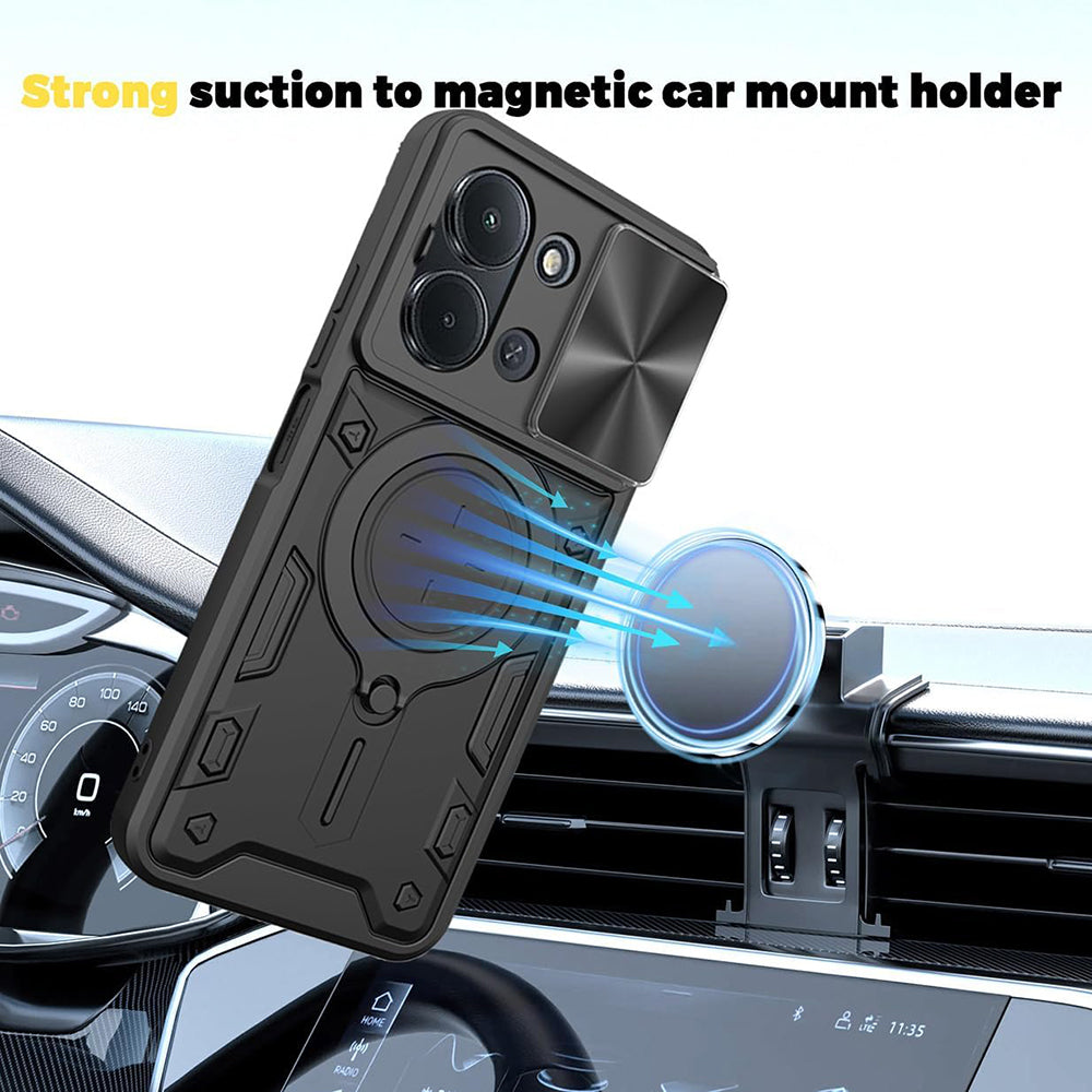 Case for Xiaomi 15T, Techsuit, CamGuard Pro, Black