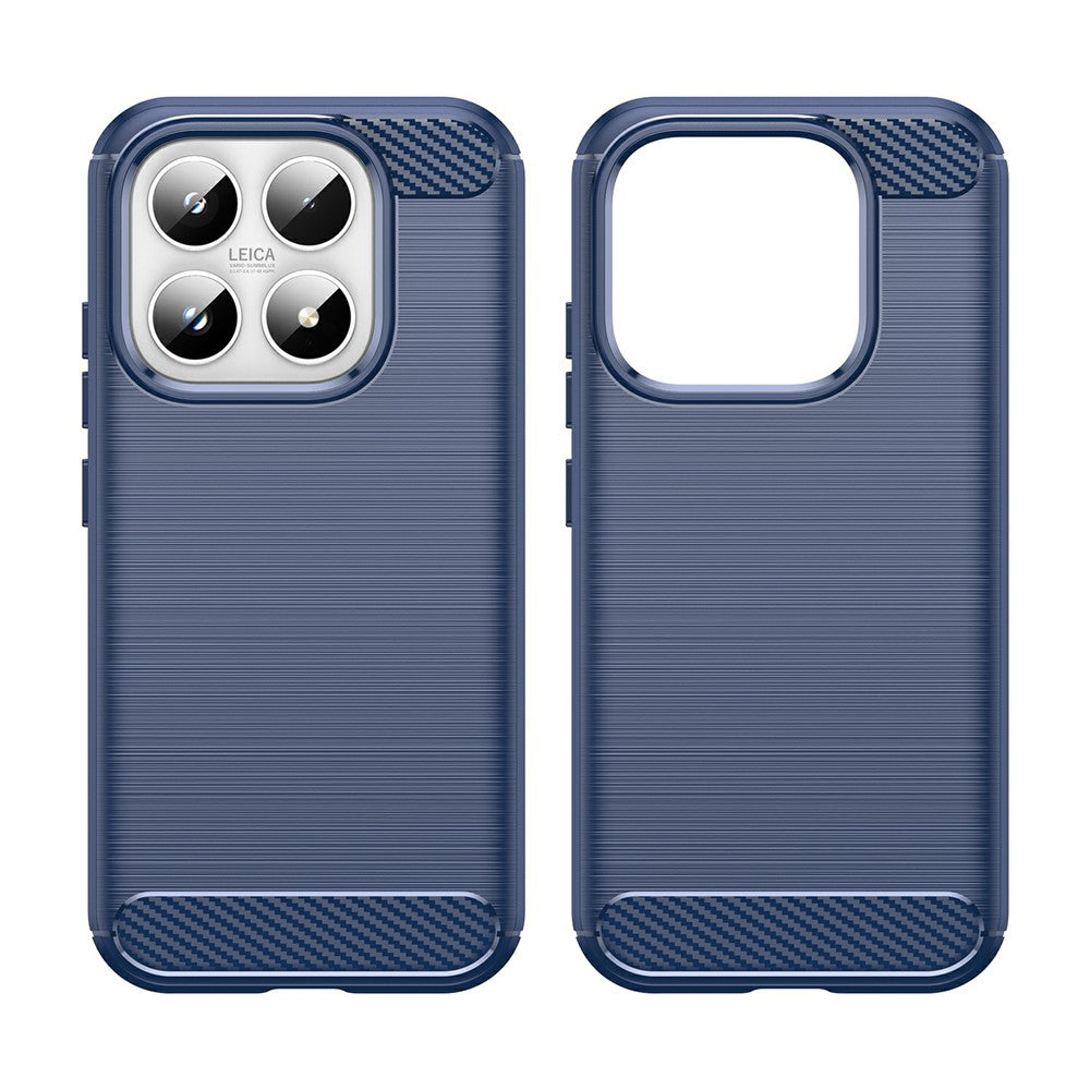 Custodia per Xiaomi 17, Techsuit, Carbonio, Blu