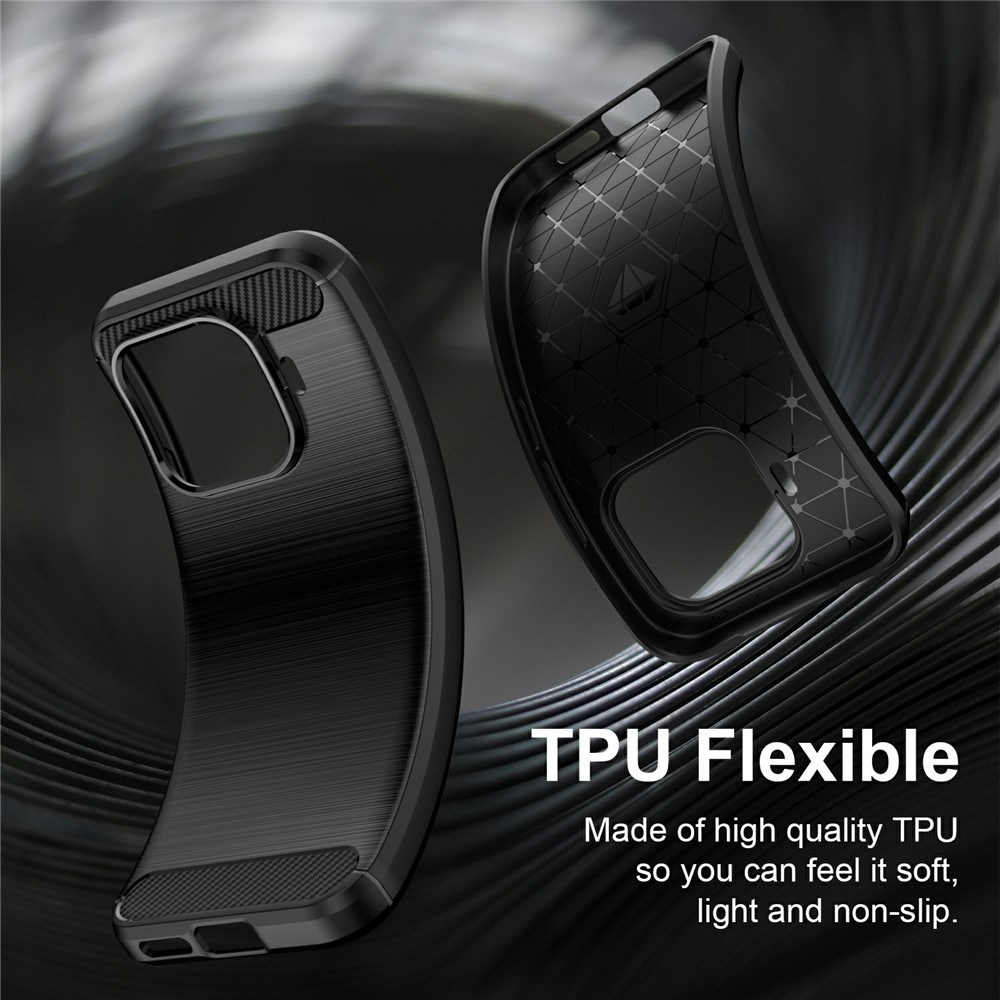Custodia per Xiaomi 17T, OEM, Carbon Black, Nera