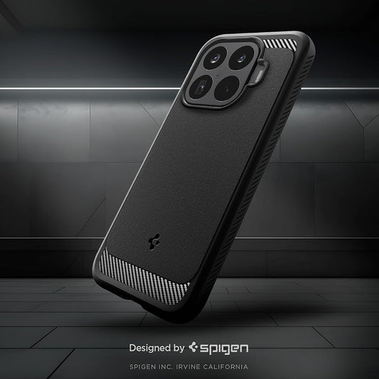 Custodia per Xiaomi 17T Pro, Spigen, Rugged Armor, Nera ACS11869