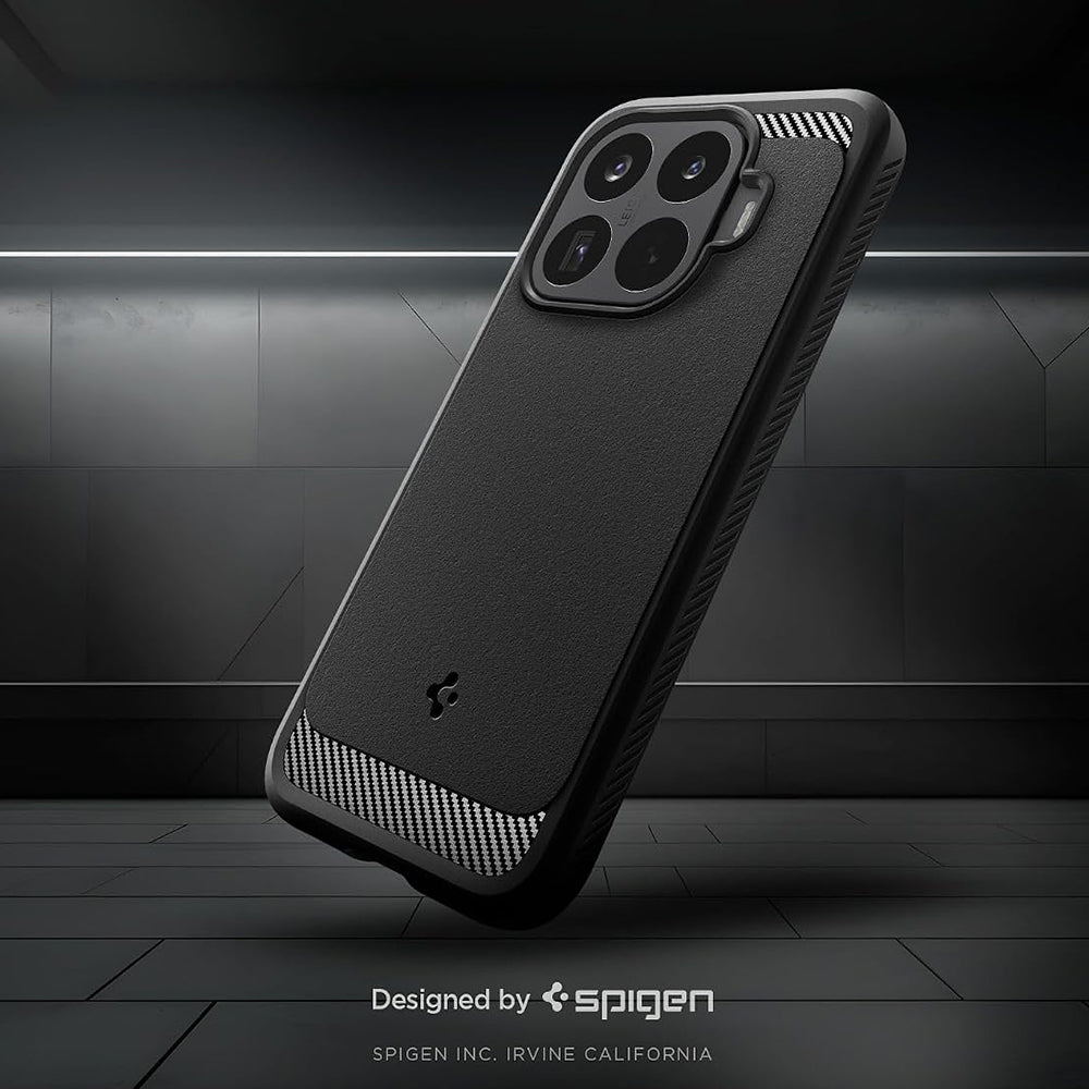 Custodia per Xiaomi 17T Pro, Spigen, Rugged Armor, Nera ACS11869