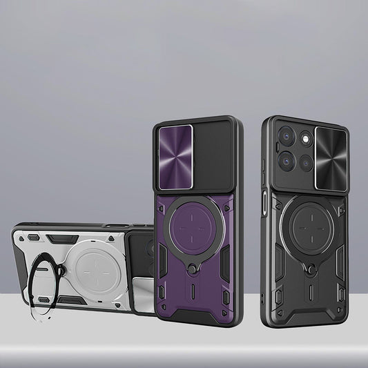 Custodia per Xiaomi 17T Pro, Techsuit, CamGuard Pro, Rossa