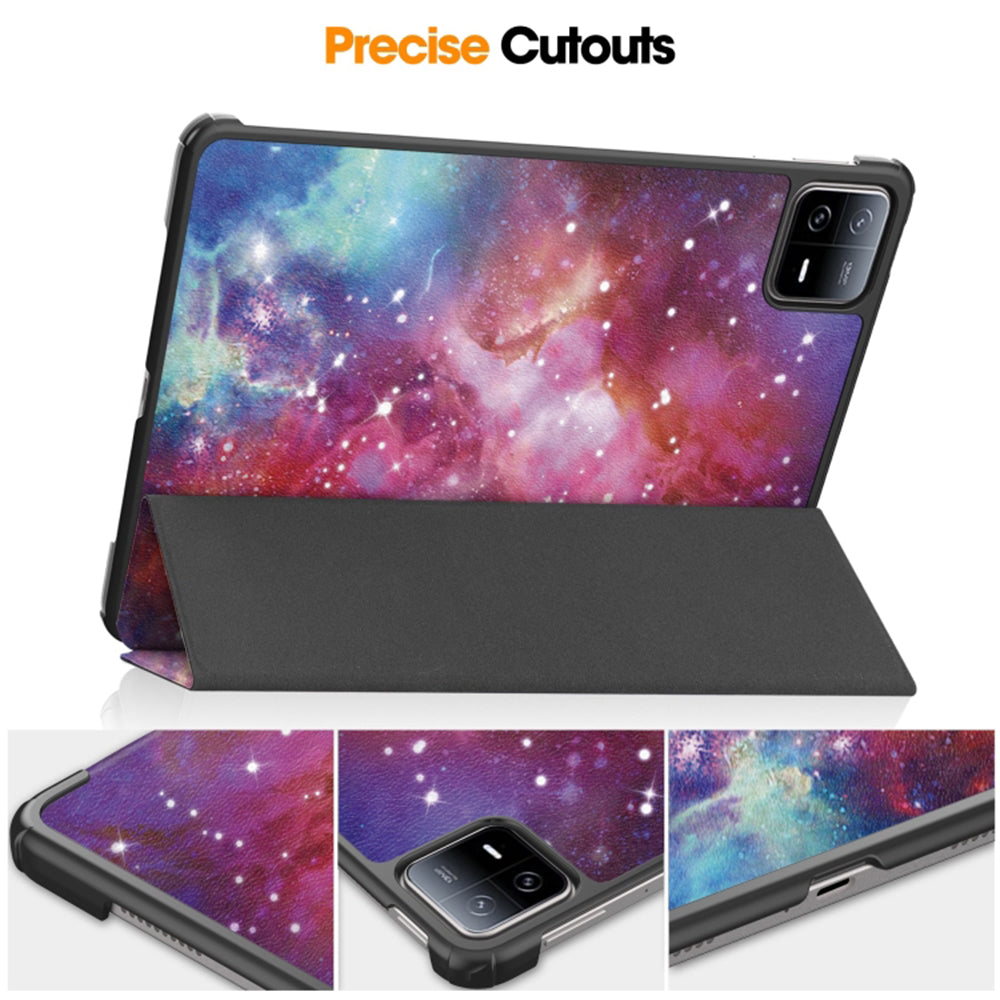 Custodia per Xiaomi Pad 6 / 6 Pro, Techsuit, FoldPro Galaxy, Multicolore