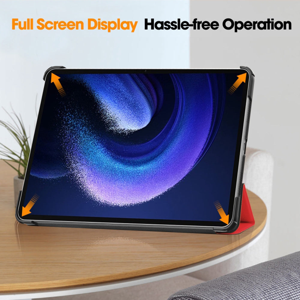Custodia per Xiaomi Pad 6 / 6 Pro, Techsuit, FoldPro, Rossa