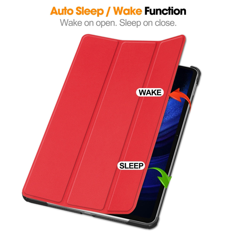 Custodia per Xiaomi Pad 6 / 6 Pro, Techsuit, FoldPro, Rossa