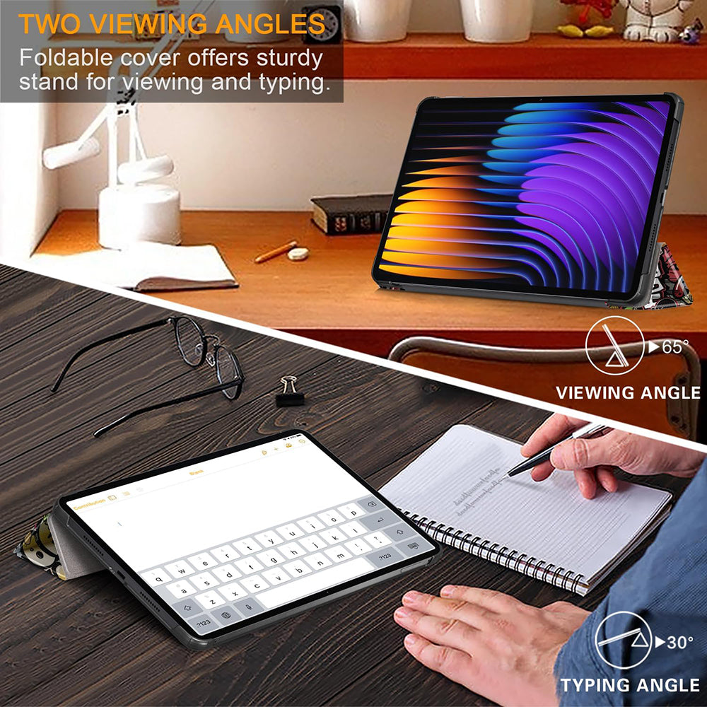 Custodia per Xiaomi Pad 7 / 7 Pro, Techsuit, FoldPro Galaxy, Multicolore