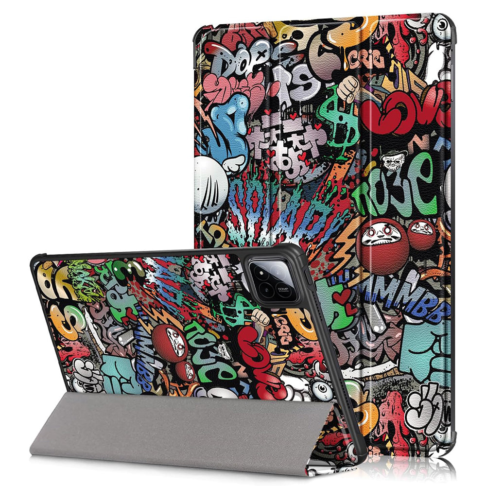 Custodia per Xiaomi Pad 7 / 7 Pro, Techsuit, FoldPro Urban Vibe, Multicolore