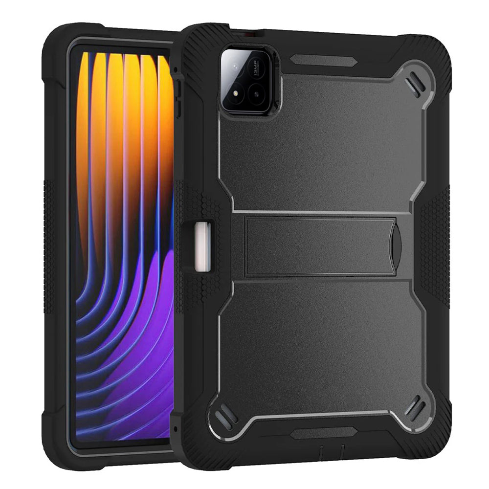 Custodia per Xiaomi Pad 7, Techsuit, Rugged TabShell, Nera