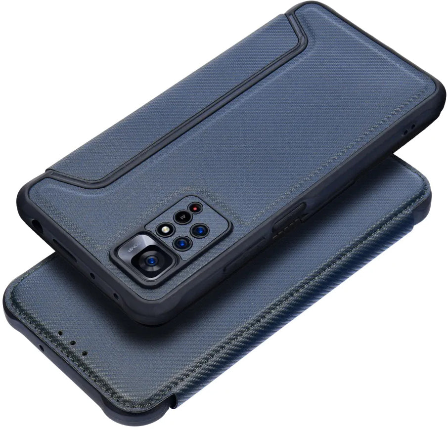 Custodia per Xiaomi Poco C75 5G / C75 / Redmi 14C, OEM, Razor Book, Blu