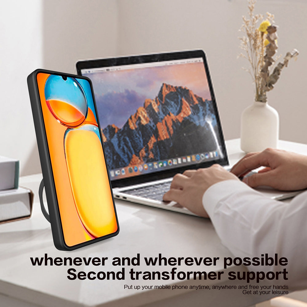 Custodia per Xiaomi Poco C65 / Redmi 13C, Techsuit, CamGuard Pro, Nera