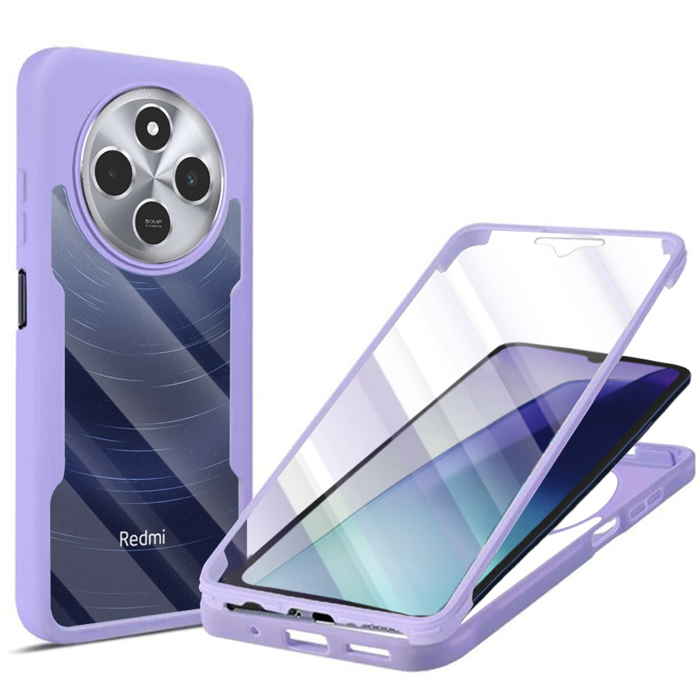 Custodia per Xiaomi Poco C75 / Redmi 14C, Techsuit, ColorVerse 360, Viola