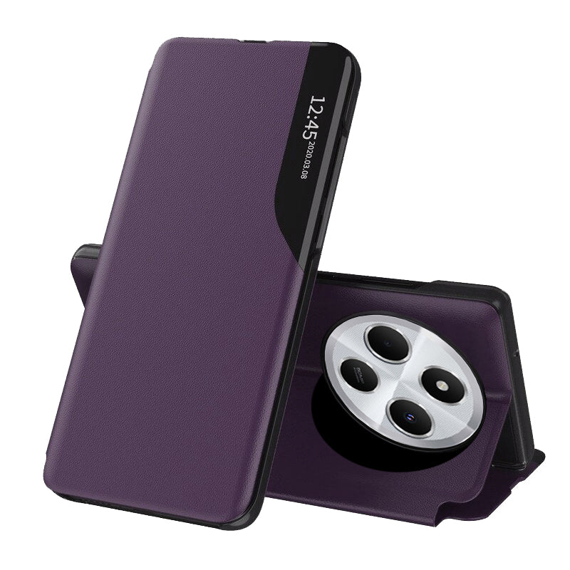 Custodia per Xiaomi Poco C75 / Redmi 14C, Techsuit, eFold, Viola