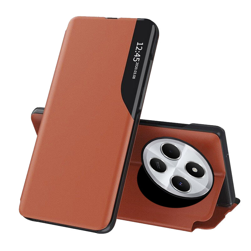 Custodia per Xiaomi Poco C75 / Redmi 14C, Techsuit, eFold, Arancione
