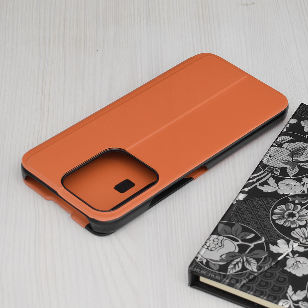 Custodia per Xiaomi Poco C85 4G / Redmi 15C 5G / 15C 4G, Techsuit, eFold, Arancione