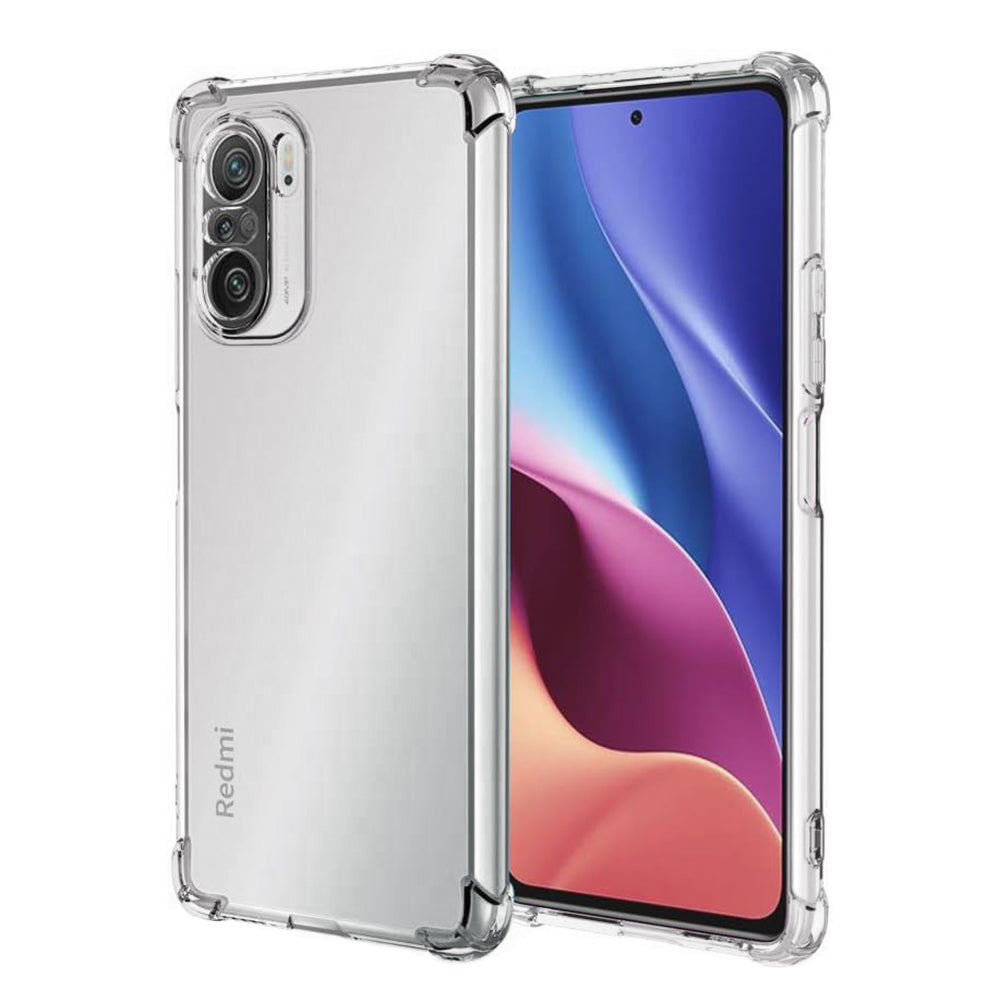 Custodia per Xiaomi Poco F3 / Mi 11i, Techsuit, Shockproof Clear, Trasparente
