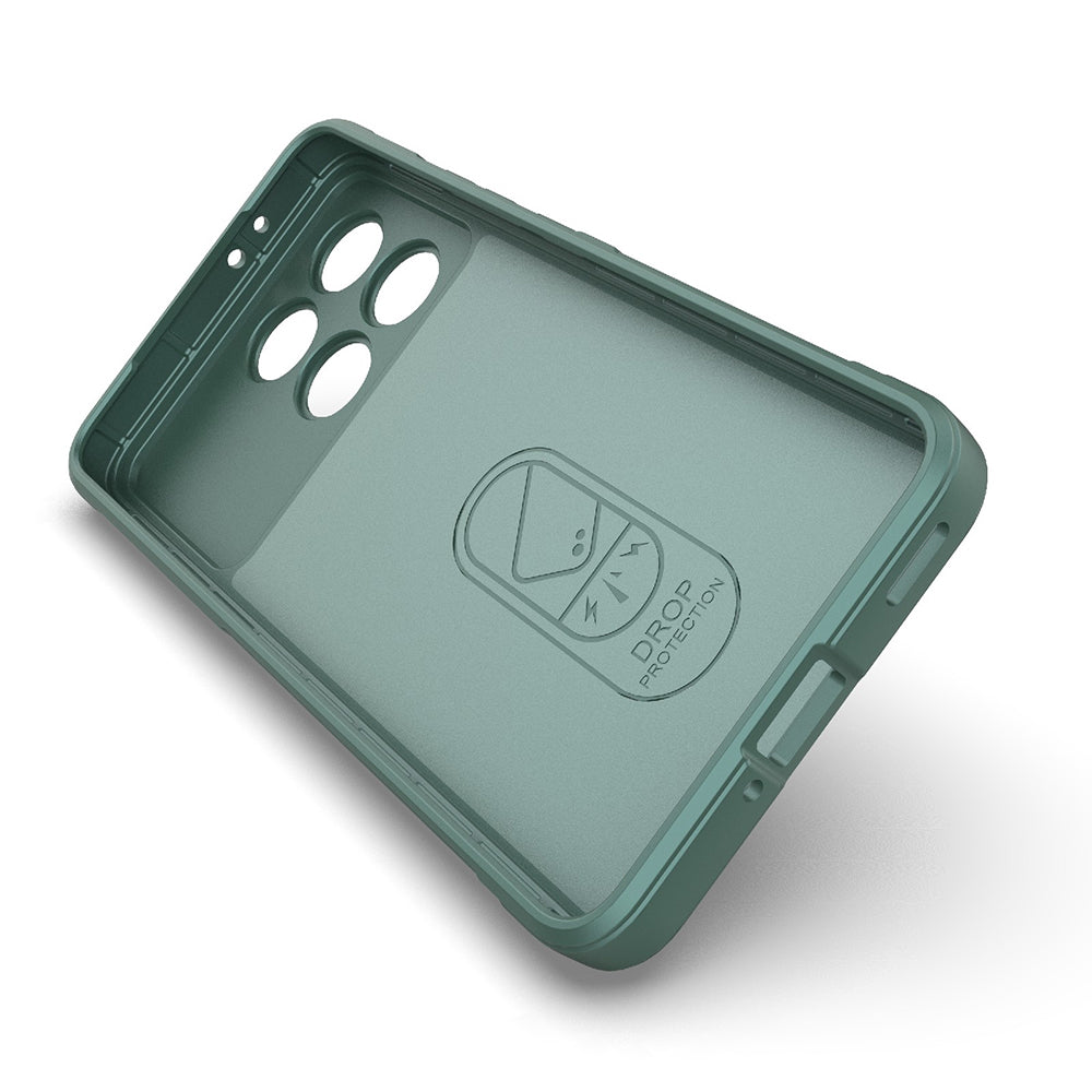 Custodia per Xiaomi Poco F6 Pro, Techsuit, Magic Shield, Blu