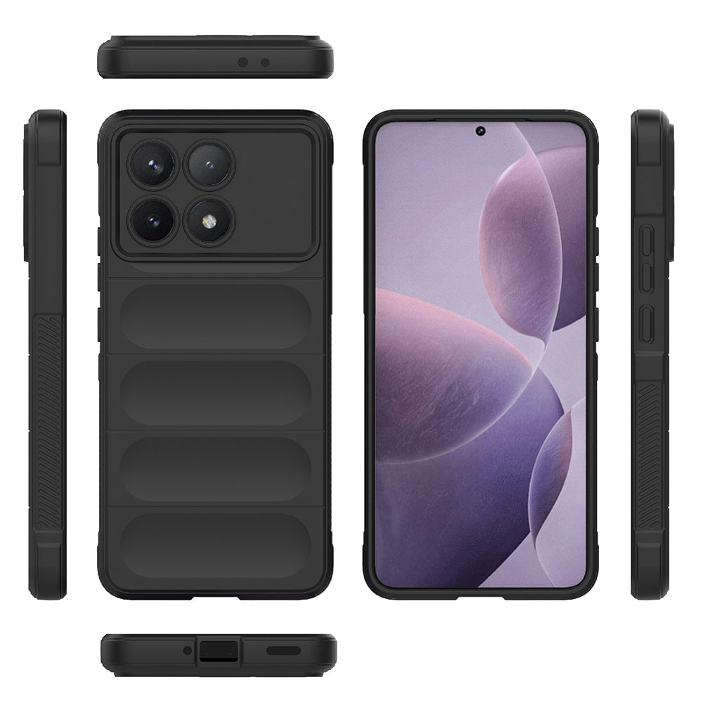 Custodia per Xiaomi Poco F6 Pro, Techsuit, Magic Shield, Viola