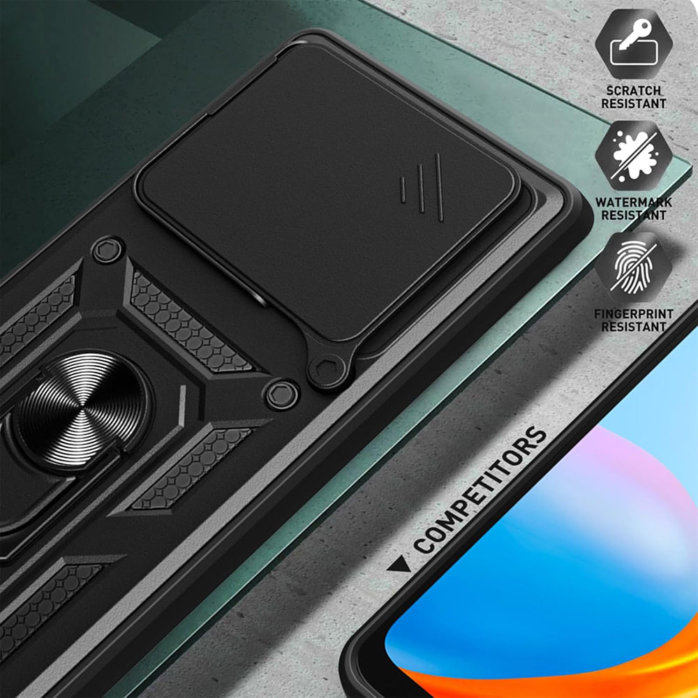 Custodia per Xiaomi Poco F6, Techsuit, CamShield, Rosa