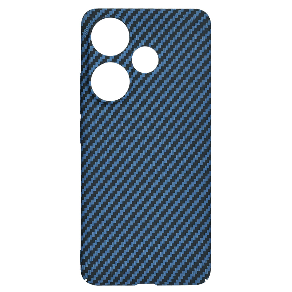 Custodia per Xiaomi Poco F6, Techsuit, Carbonite FiberShell, Turchese