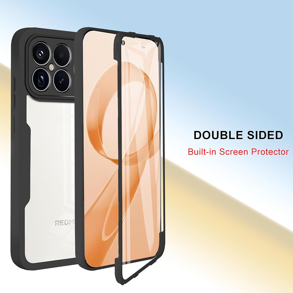 Custodia per Xiaomi Poco F8 Pro, Techsuit, ColorVerse 360, Blu