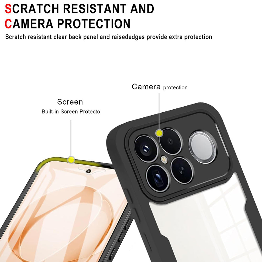 Custodia per Xiaomi Poco F8 Pro, Techsuit, ColorVerse 360, Blu