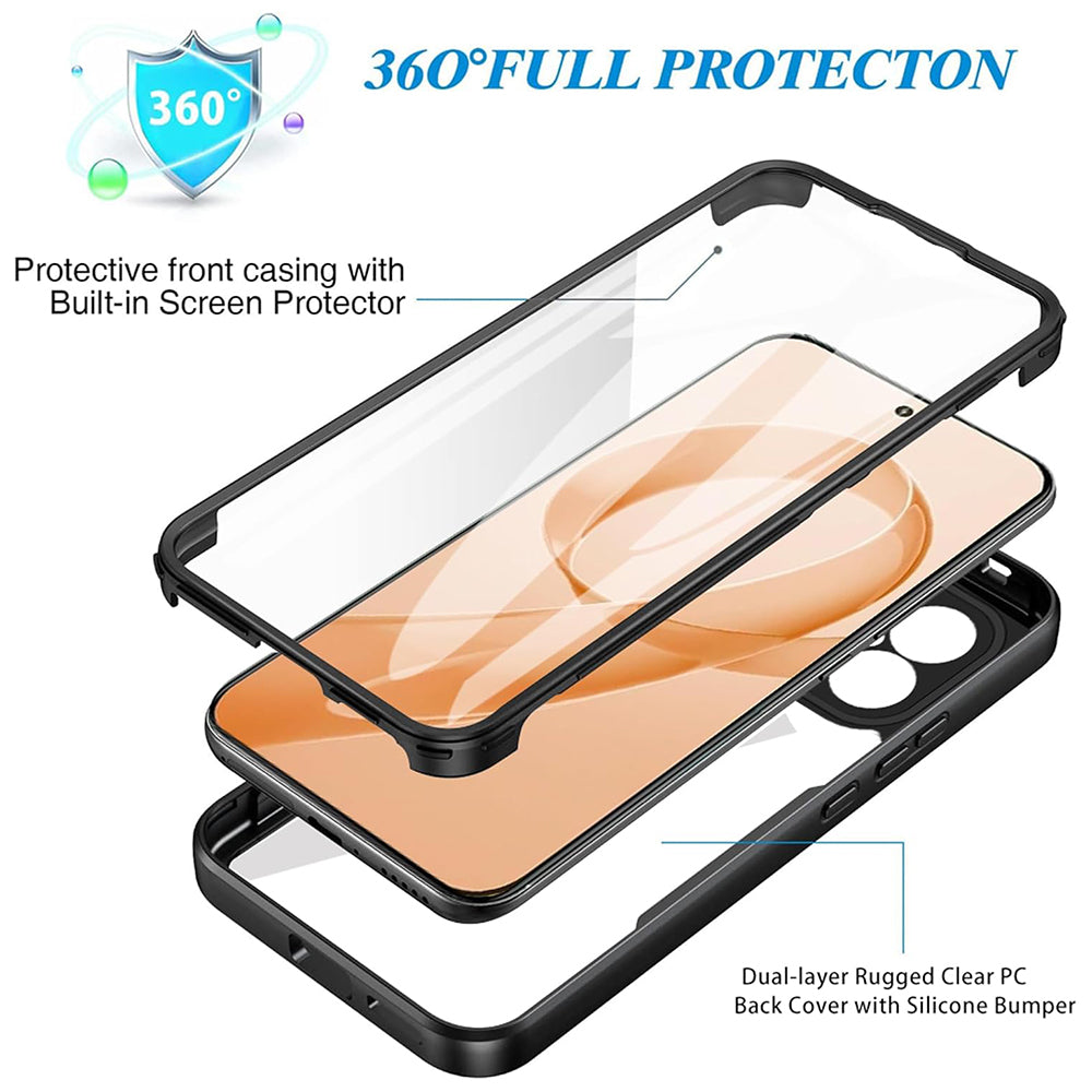 Custodia per Xiaomi Poco F8 Pro, Techsuit, ColorVerse 360, Blu