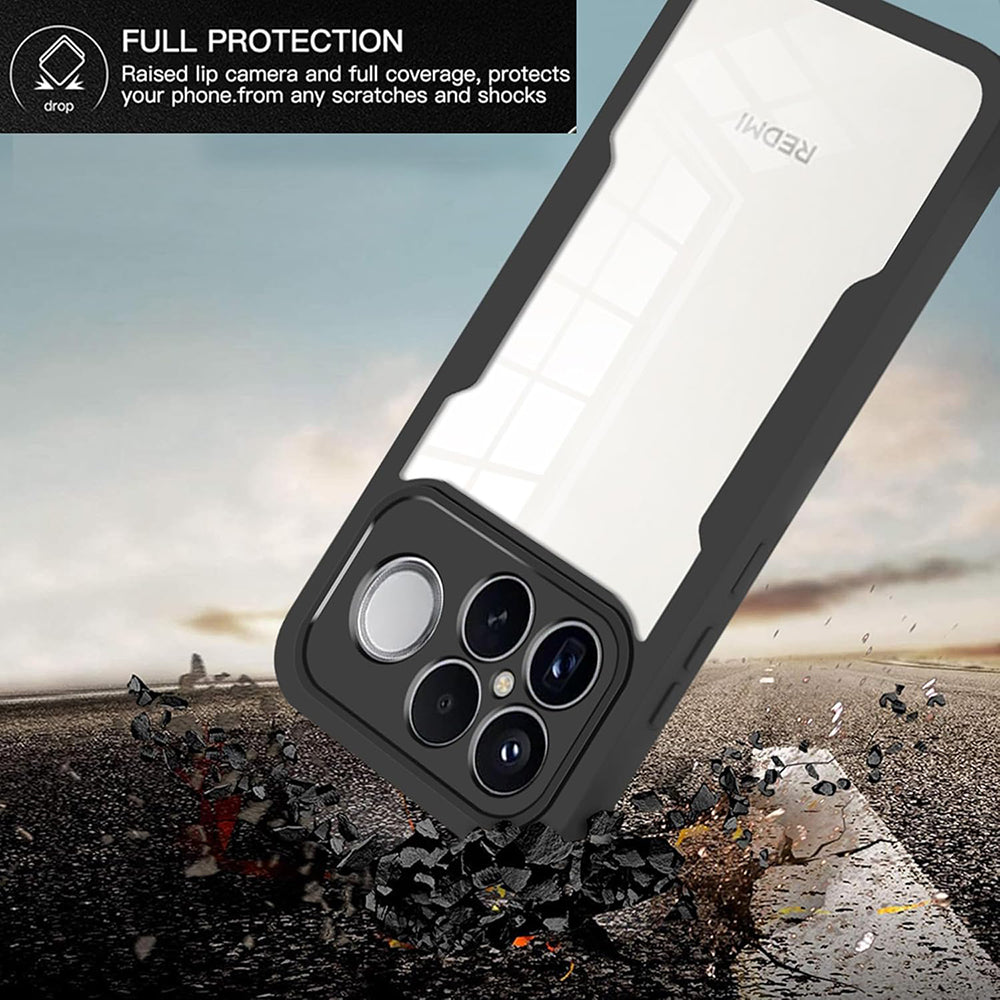 Custodia per Xiaomi Poco F8 Pro, Techsuit, ColorVerse 360, Blu