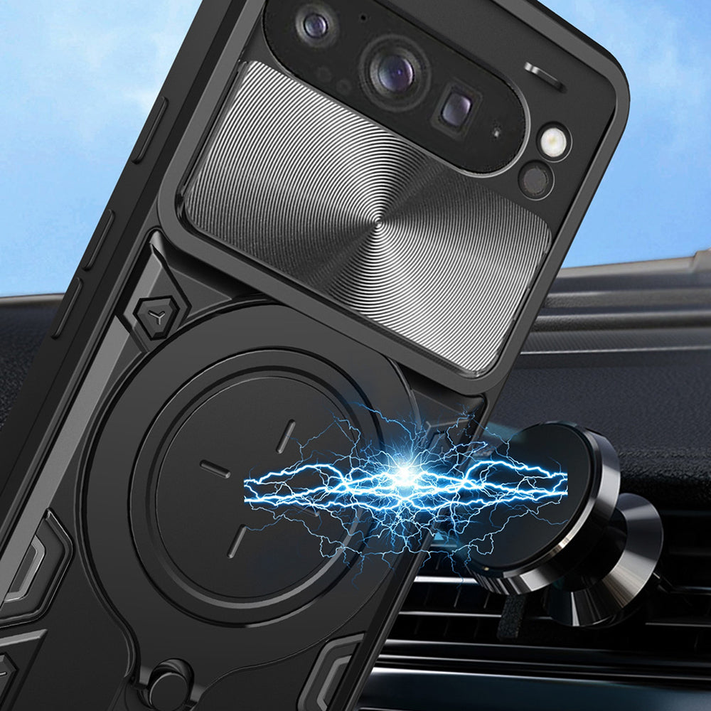 Custodia per Xiaomi Poco F8 Ultra, Techsuit, CamGuard Pro, Nera