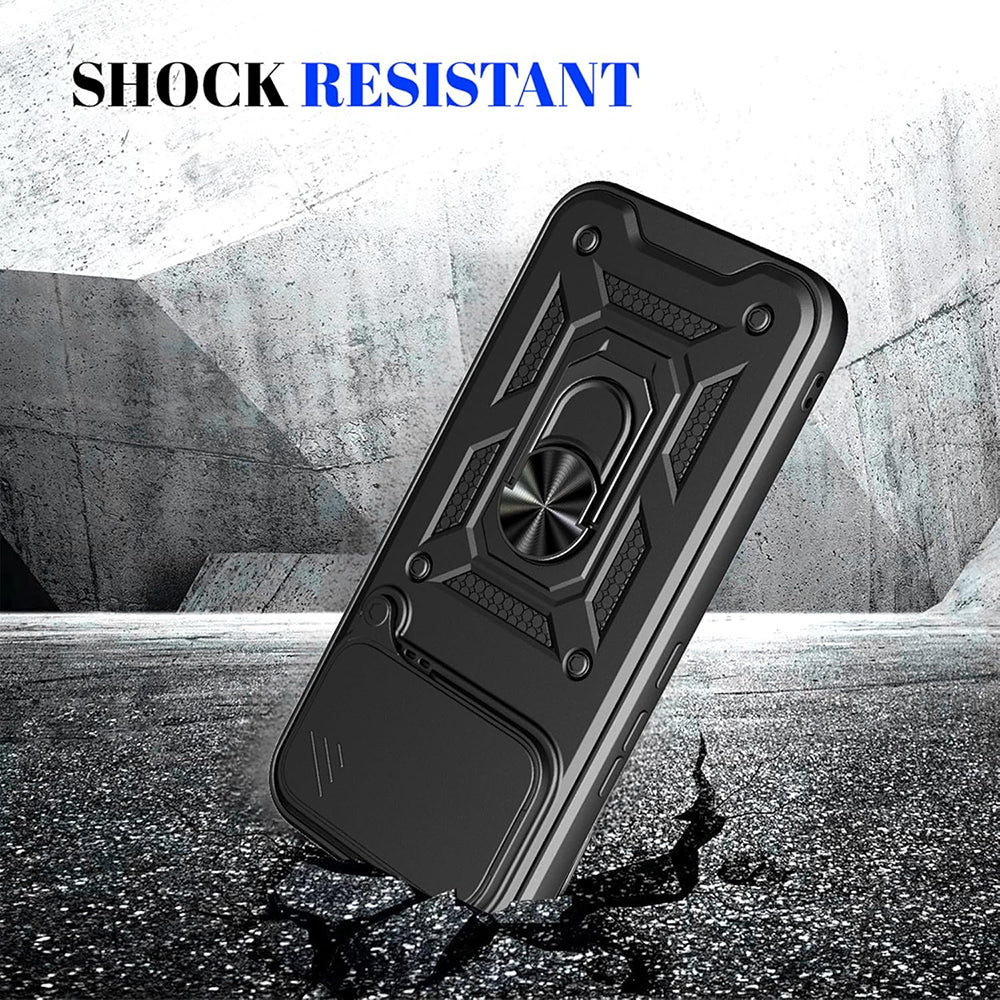 Custodia per Xiaomi Poco F8 Ultra, Techsuit, CamShield, Nera