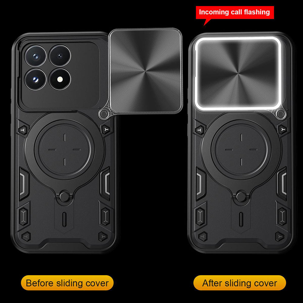 Custodia per Xiaomi Poco F9 Pro, Techsuit, CamGuard Pro, Blu