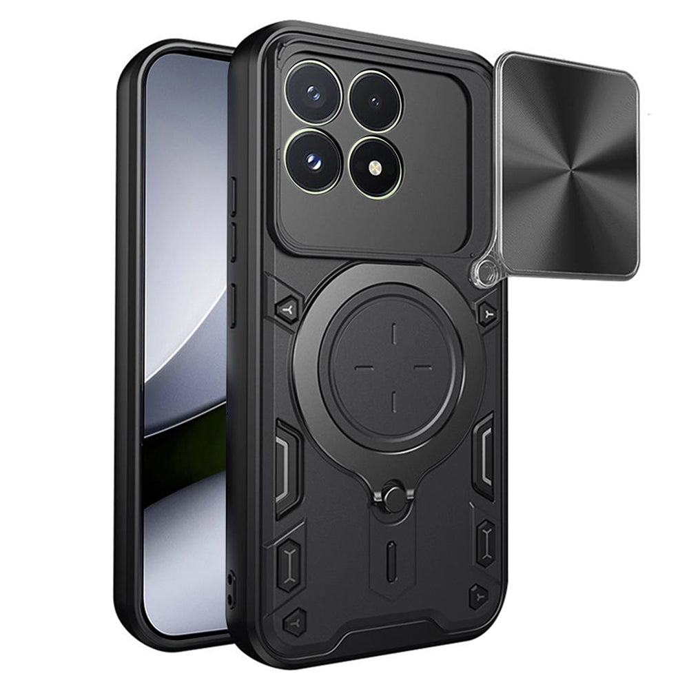 Cover per Xiaomi Poco F9 Pro, Techsuit, CamGuard Pro, nera
