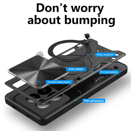 Custodia per Xiaomi Poco M8 Pro / Redmi Note 15 Pro+ 5G, Techsuit, CamGuard Pro, Viola