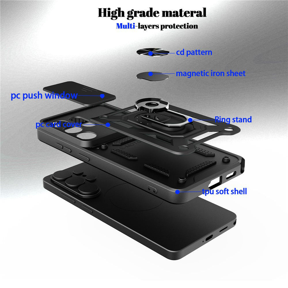 Custodia per Xiaomi Poco M8 / Redmi Note 15 5G / Note 15 4G, Techsuit, CamShield, Dorata